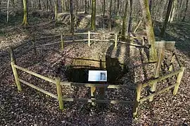 L'ancien puits no&nbsp;15 aménagé.