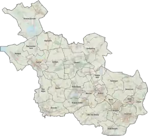 Provincie Overijssel, gemeenten (2013).