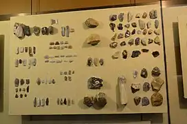 Objets lithiques.