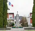 Le monument du 47e&nbsp;RAC à Héricourt.