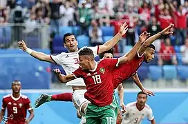 Duel aérien entre Harit et le capitaine iranien Ehsan Hajsafi.