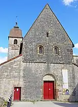 Vue de la façade.
