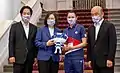 Tai Tzu-ying, médaillée d'argent en badminton.