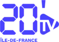 Logo de 20 Minutes TV IDF depuis le 30 mai 2023.