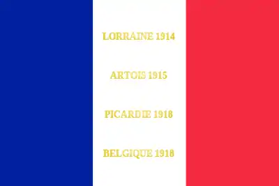 Présentation du drapeau du 226e&nbsp;régiment d'infanterie