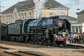 Locomotive 241 P 17 de la SNCF (France).