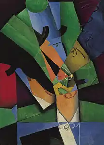 Portrait par Juan Gris (1913).