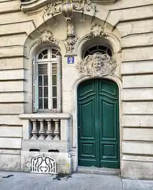 No&nbsp;2 : entrée.