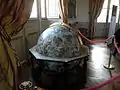 Globe dans la salle des mappemondes.