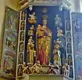 Chapelle Notre-Dame-du-Crann, retable de Notre-Dame.