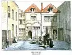 Cour du Vert Bois au XIXe&nbsp;siècle
