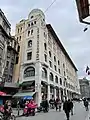 Le 4e Vakıf Han à Sirkeci, Istanbul, par Kemaleddin Bey (vers 1914)