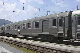 Voiture B6½Dtj préservée en Autriche