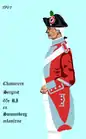 65e&nbsp;régiment d’infanterie de ligne de 1791 à 1792