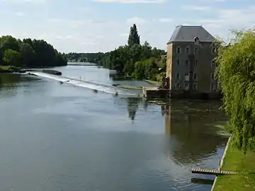 Photographie de la Sarthe à Parcé-sur-Sarthe.