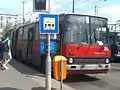 Ligne 81 au terminus d'Örs vezér tere M+H en 2010.