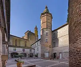 Tourelle du XVIe&nbsp;siècle de l'hôtel de ville.