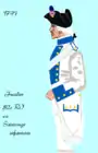 82e&nbsp;régiment d’infanterie de ligne de 1791 à 1792