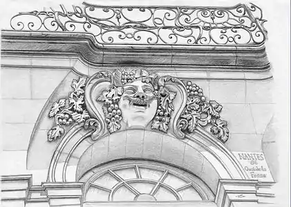 Façade d'immeuble au no&nbsp;86.