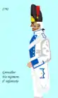 grenadier du 91e&nbsp;régiment d’infanterie de ligne de 1792 à 1794