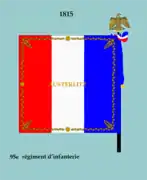 Drapeau en 1815 (revers)