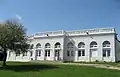 L'aérium, dit "orangerie", premier bâtiment Français à avoir été construit pour les besoins d'une école de plein air.