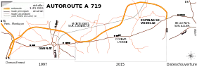 Carte de la route.