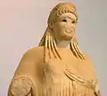 La Koré d'Anténor récupéré du Perserschutt.
