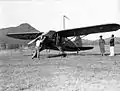Un Stinson Reliant, du professeur Nielsen
