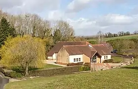 Paysage près de la salle des fêtes.