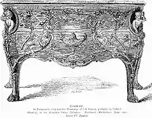 Commode sauteuse