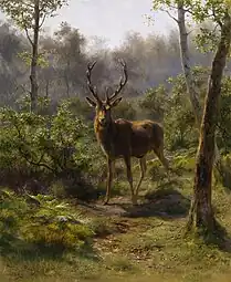 Un cerf, 1893,Galerie nationale d'Irlande.