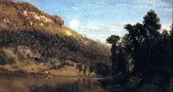 Berkshire Foothills', 1864, Berkshire Museum (en)