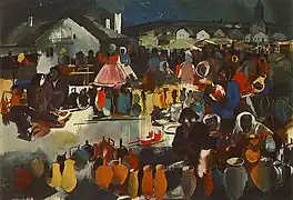 Marché sicule (Székely vásár), 1939-40.