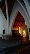 Bas-côté de l'église abbatiale.