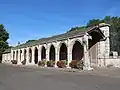 Partie ouest extérieure.