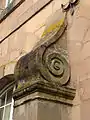 Détail d’une sculpture de contrefort.