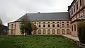 Emplacement de l'ancien cloître.