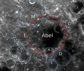Image illustrative de l'article Abel (cratère)