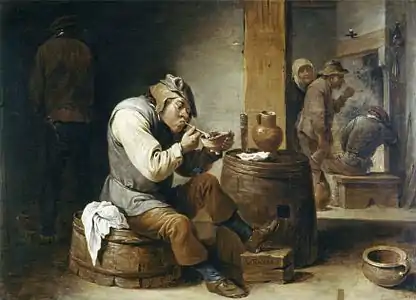 Fumeurs et buveurs (n. d., Palazzo Rosso).