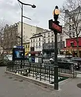 Un des accès.