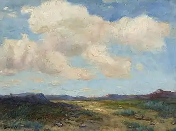 Acoma Valley, sans date, Gilcrease Museum (en)