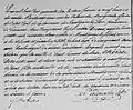 Acte de décès de Thérèse Deroux — État civil de Montignies-lez-Lens — 1er février 1846.