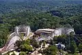 Vue globale de l'attraction.