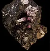 Manganoadamite - Mine d'Ojuela, Mexique (6.5x 6 cm)