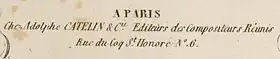 Adolphe Catelin & Cie