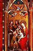 Adoration des mages, vers 1400