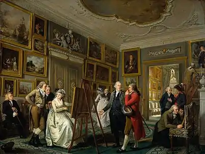 La Galerie d'art, 1794-1795Rijksmuseum