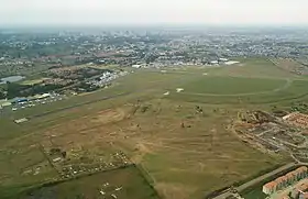 Vue aérienne de l'aéroport Wilson