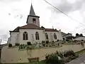 L'église Sainte-Libaire.